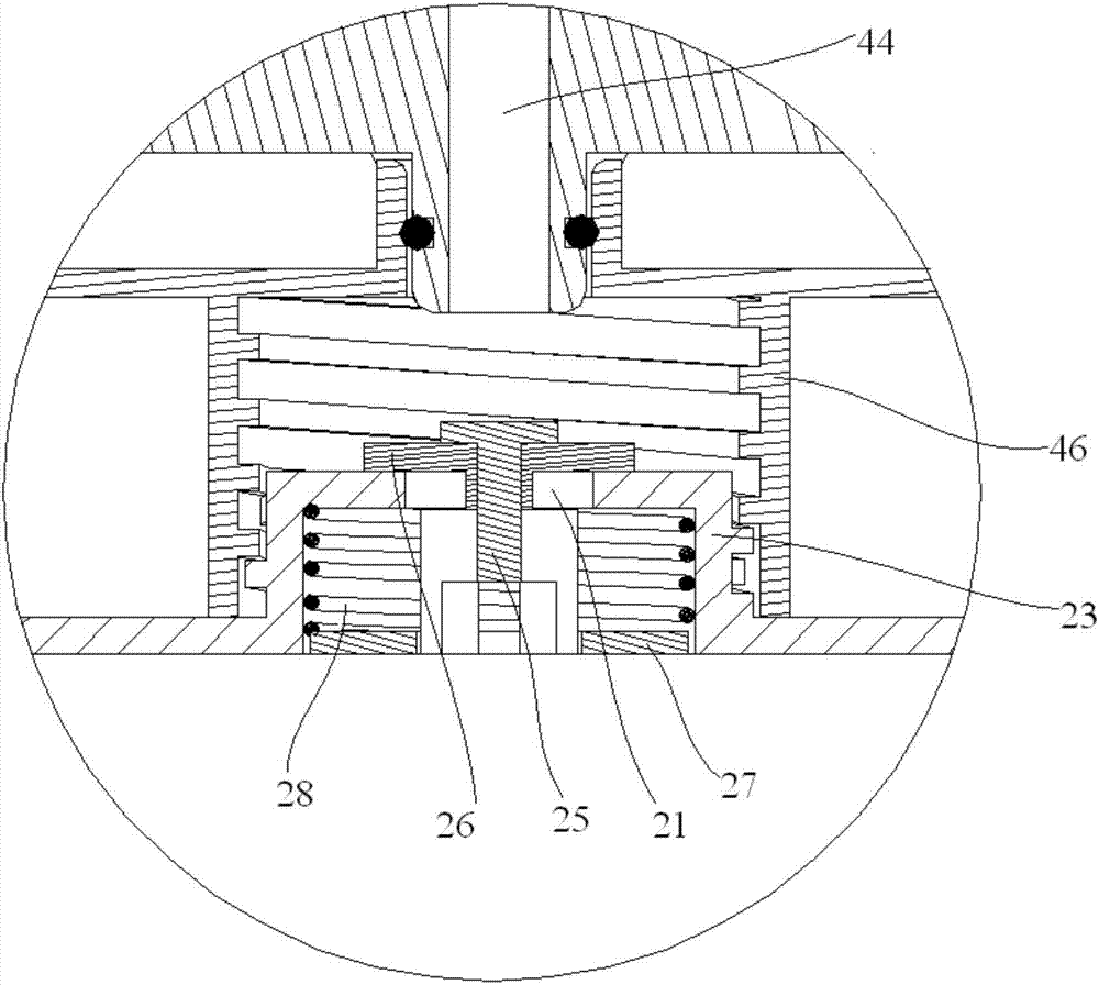 Electric water heating device with filter function