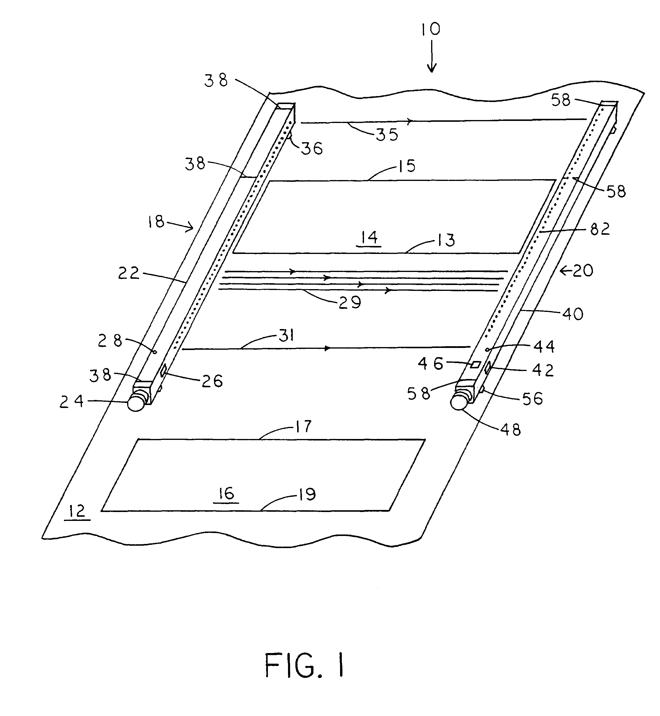 Jump takeoff position indicator system