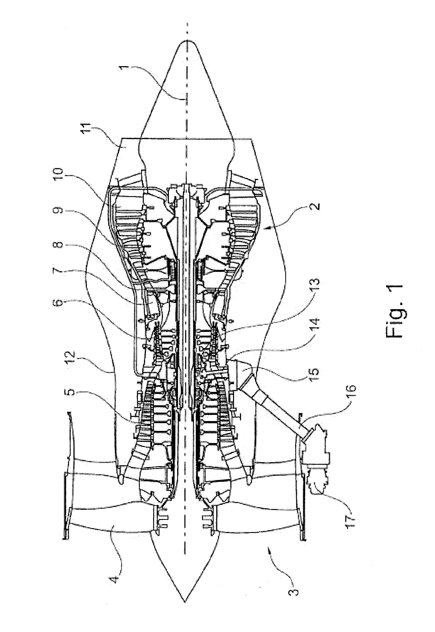 Shaft of a gas-turbine engine, in particular a radial shaft or a shaft arranged at an angle to the machine axis