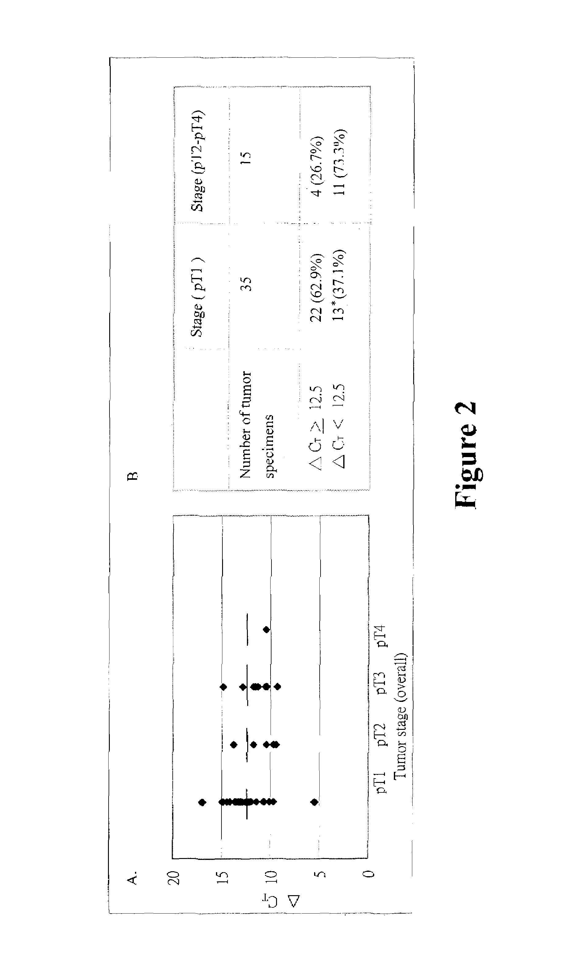 Detecting recurrence and high stage bladder carcinoma