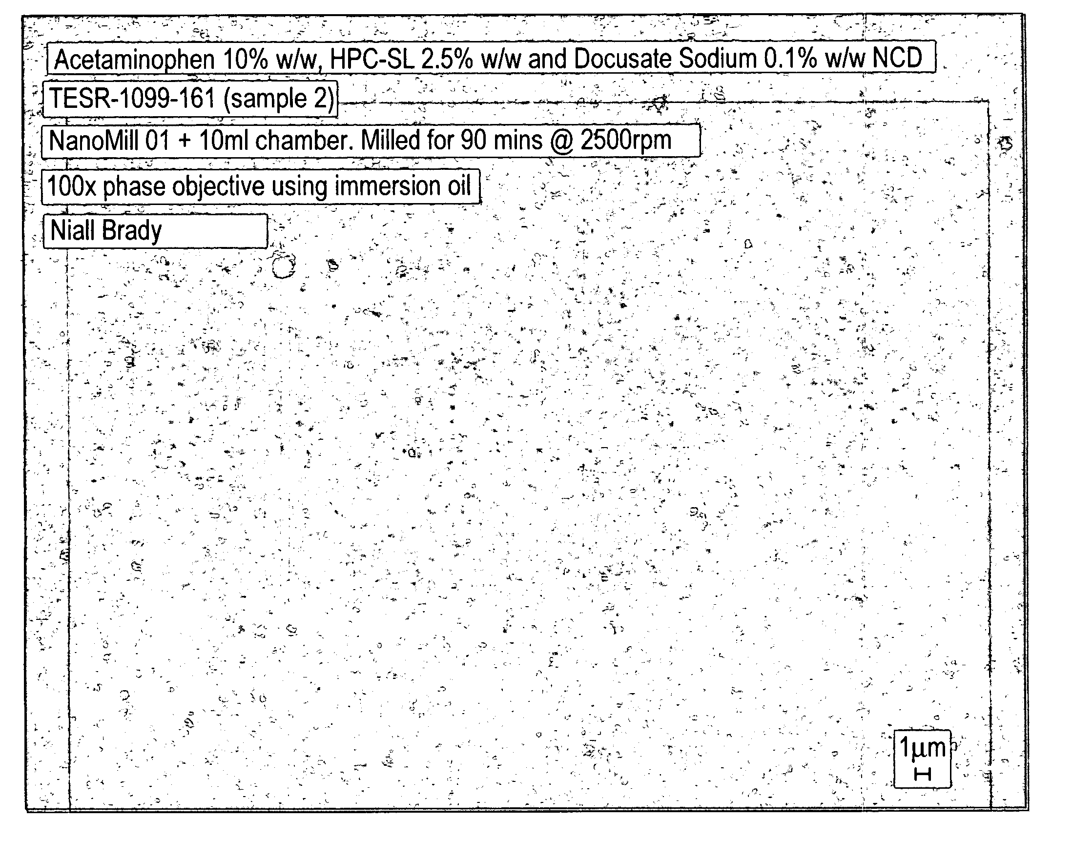 Nanoparticulate acetaminophen formulations