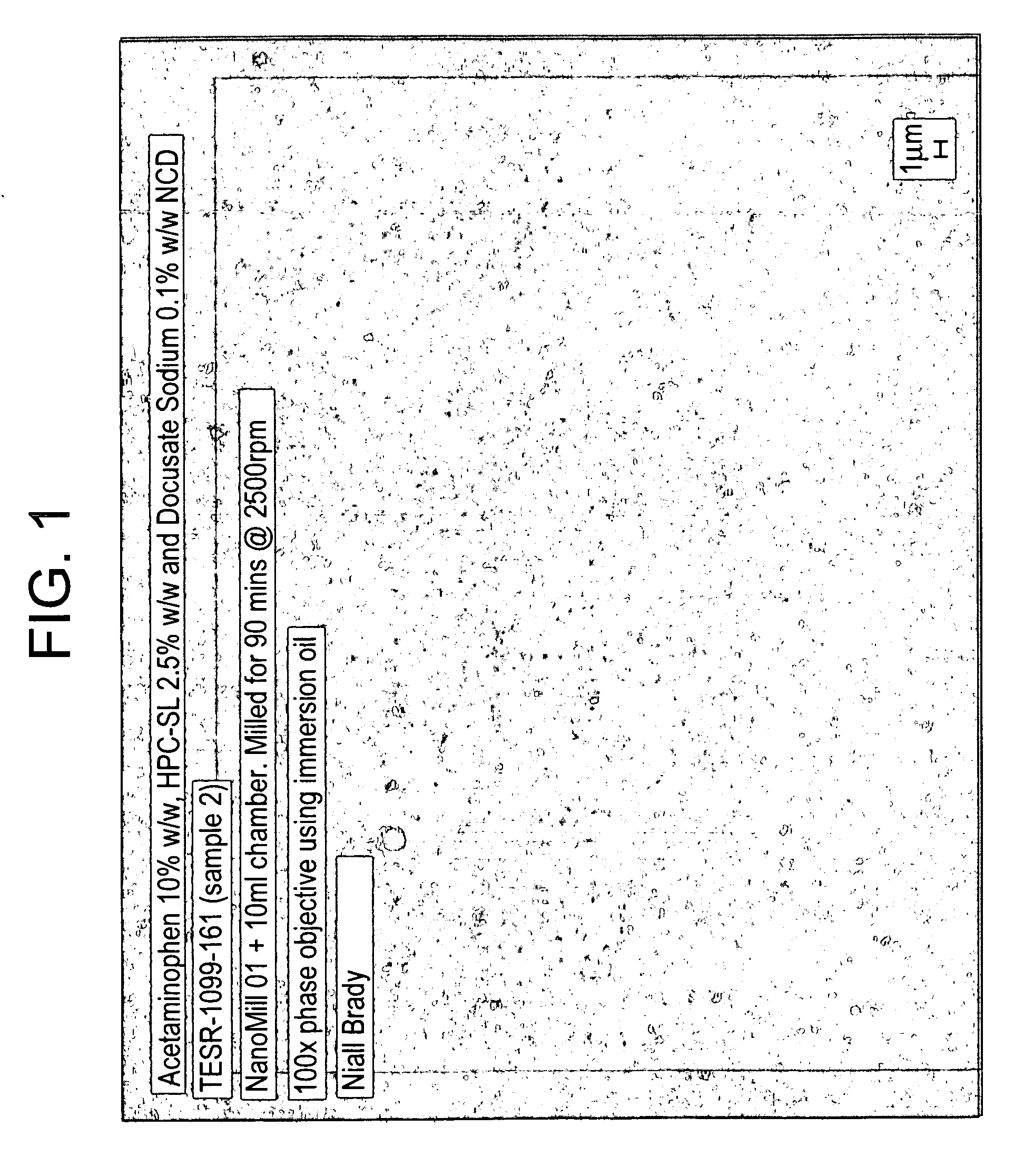 Nanoparticulate acetaminophen formulations