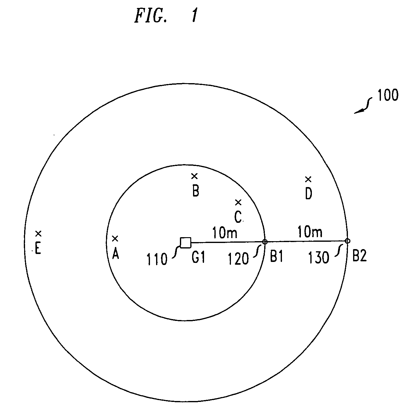 Method for location tracking using vicinities