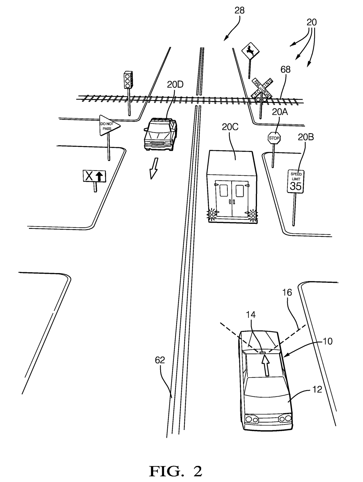 Automated vehicle radar system with auto-alignment for azimuth, elevation, and vehicle speed-scaling-error