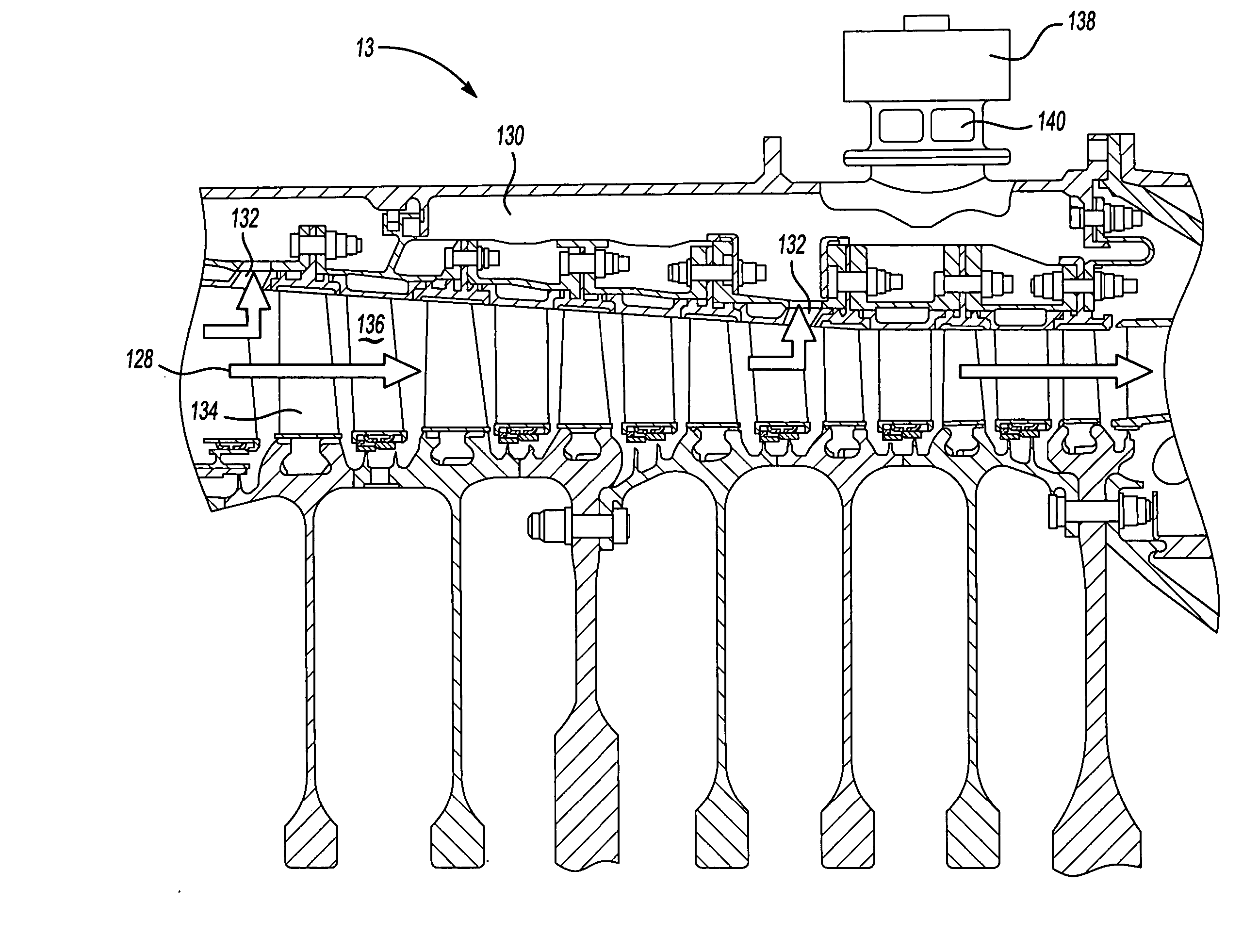 Self-actuating bleed valve for gas turbine engine