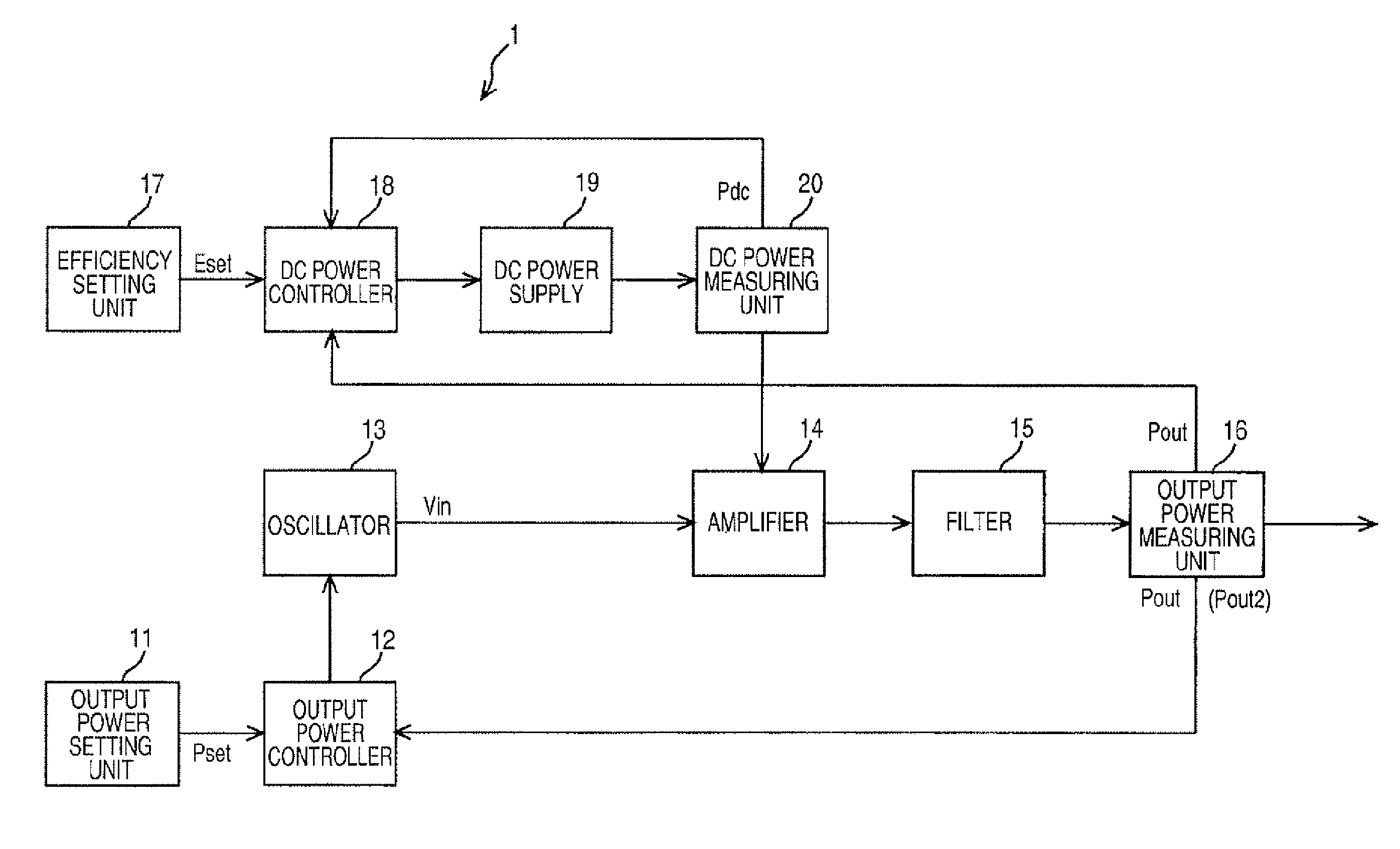 High-frequency power apparatus