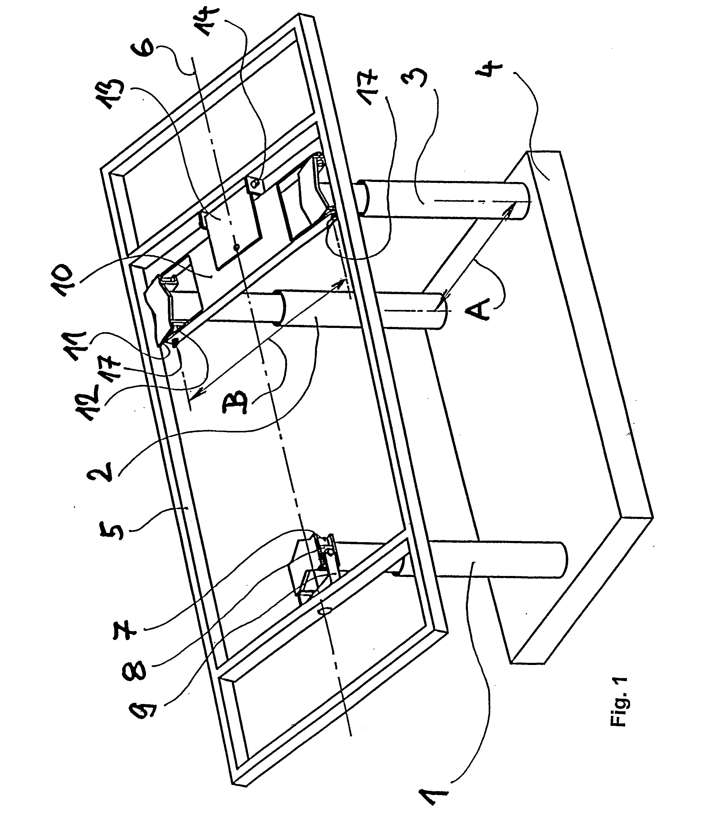 Positioning mechanism of a bed