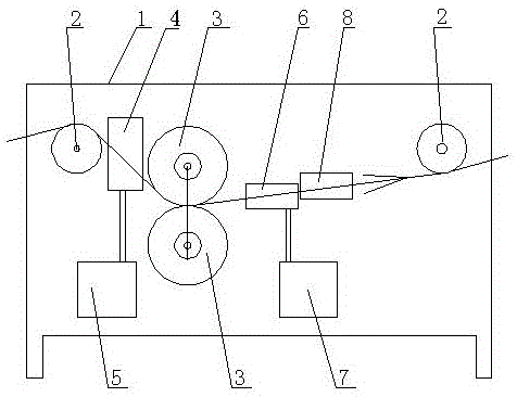 Tipping paper printing device and tipping paper printing method