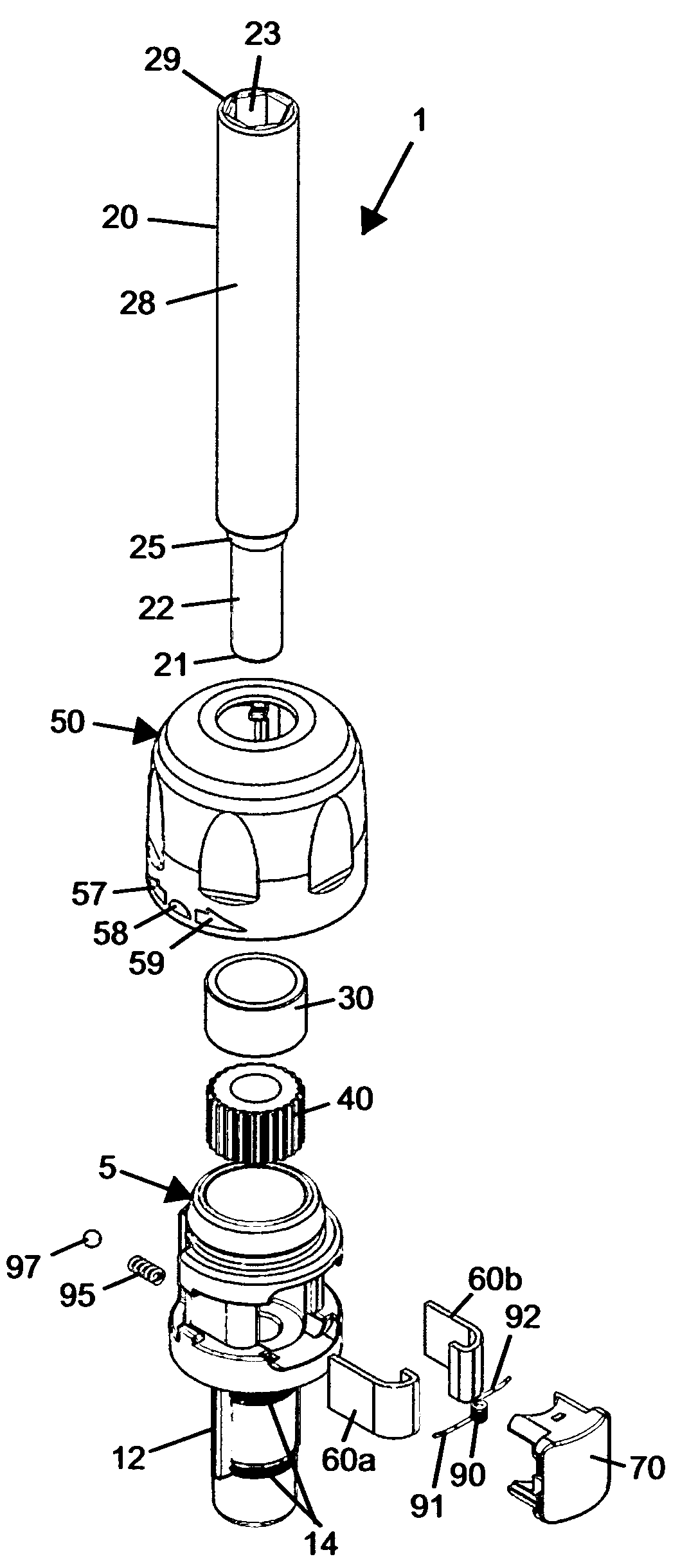 Three-way ratchet drive mechanism