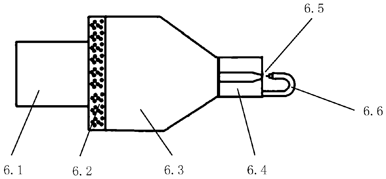 Dry fog dust suppression system of ship unloader