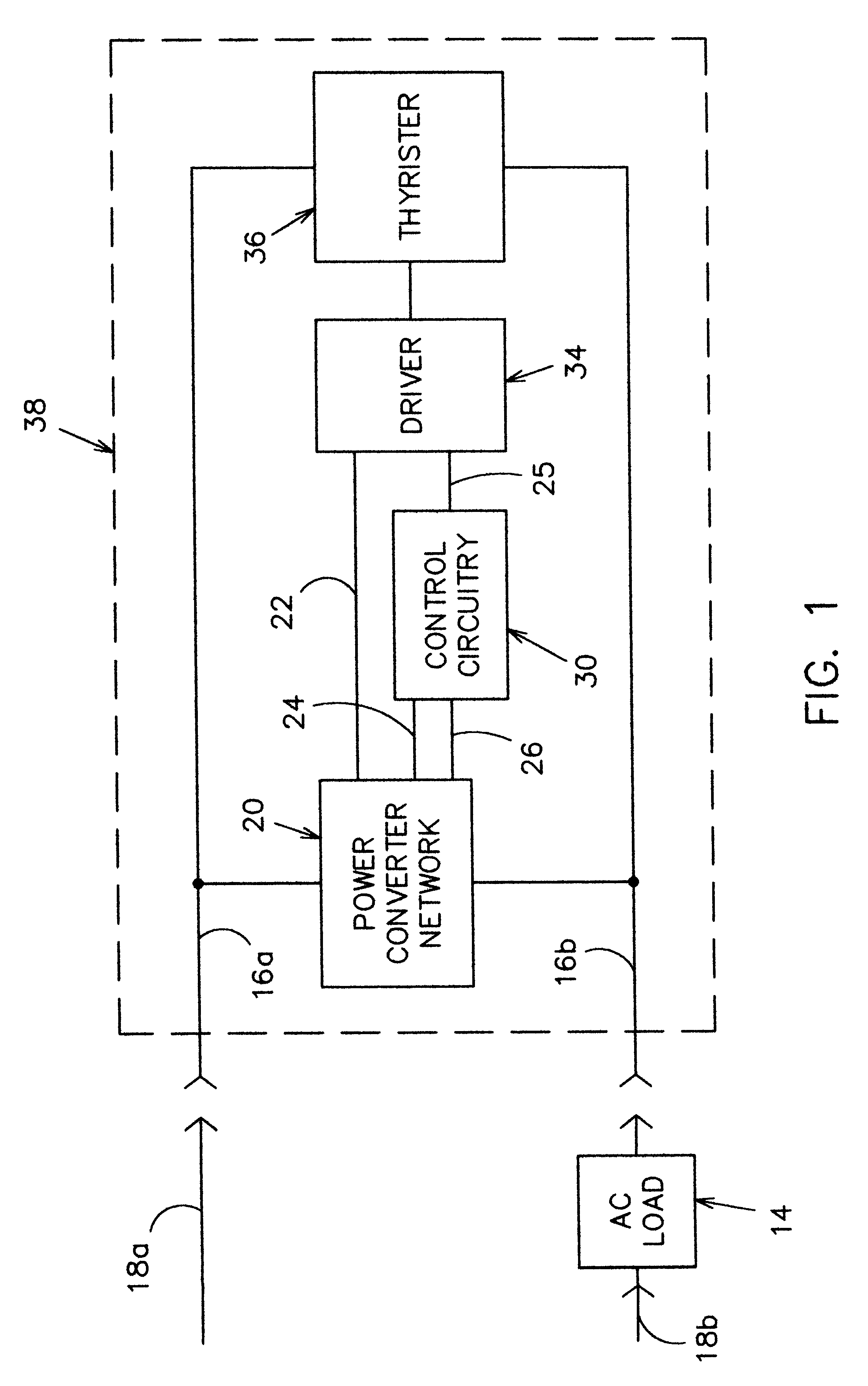 Microcomputer-controlled AC power switch controller and DC power supply method and apparatus