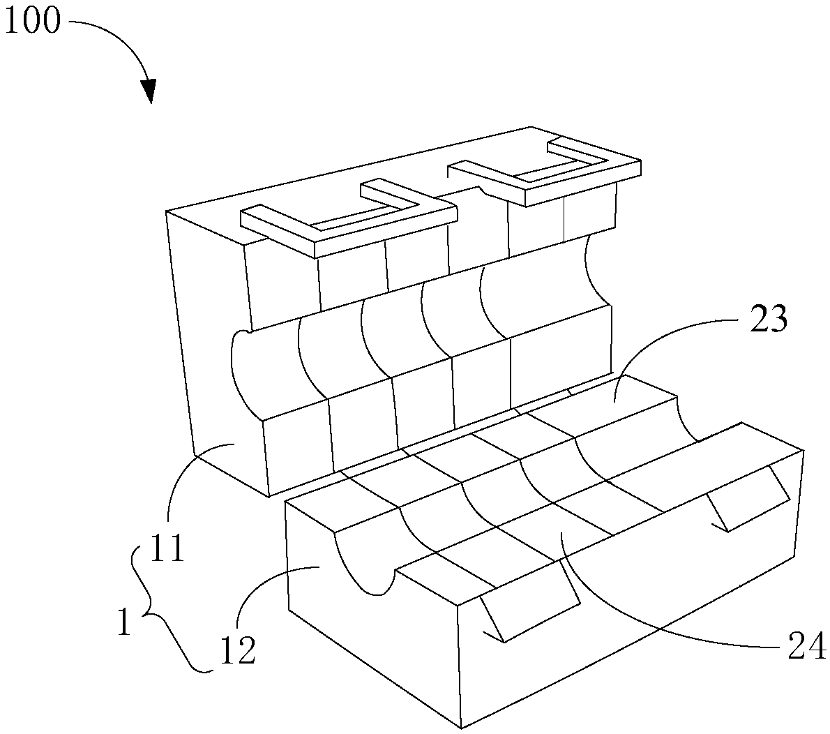 Magnetic ring, cable structure and electronic device