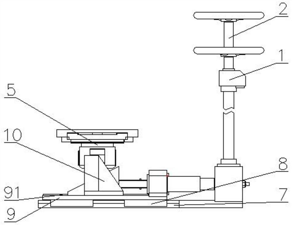 Small heavy-duty multi-degree-of-freedom adjustment device