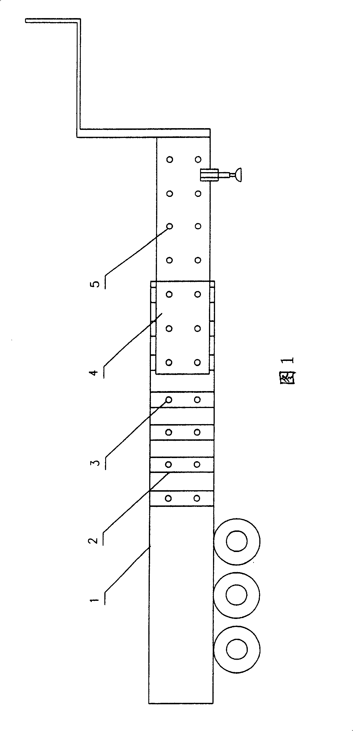 Adjustable heavy semi-trailer