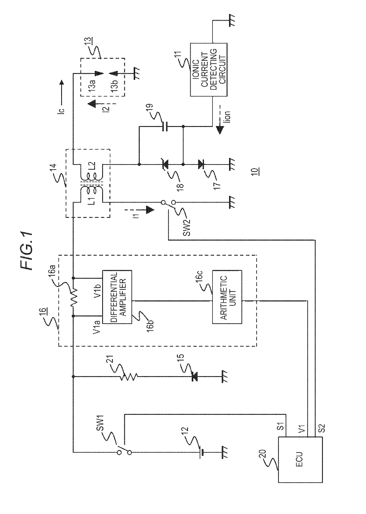 Internal combustion engine combustion state detecting device