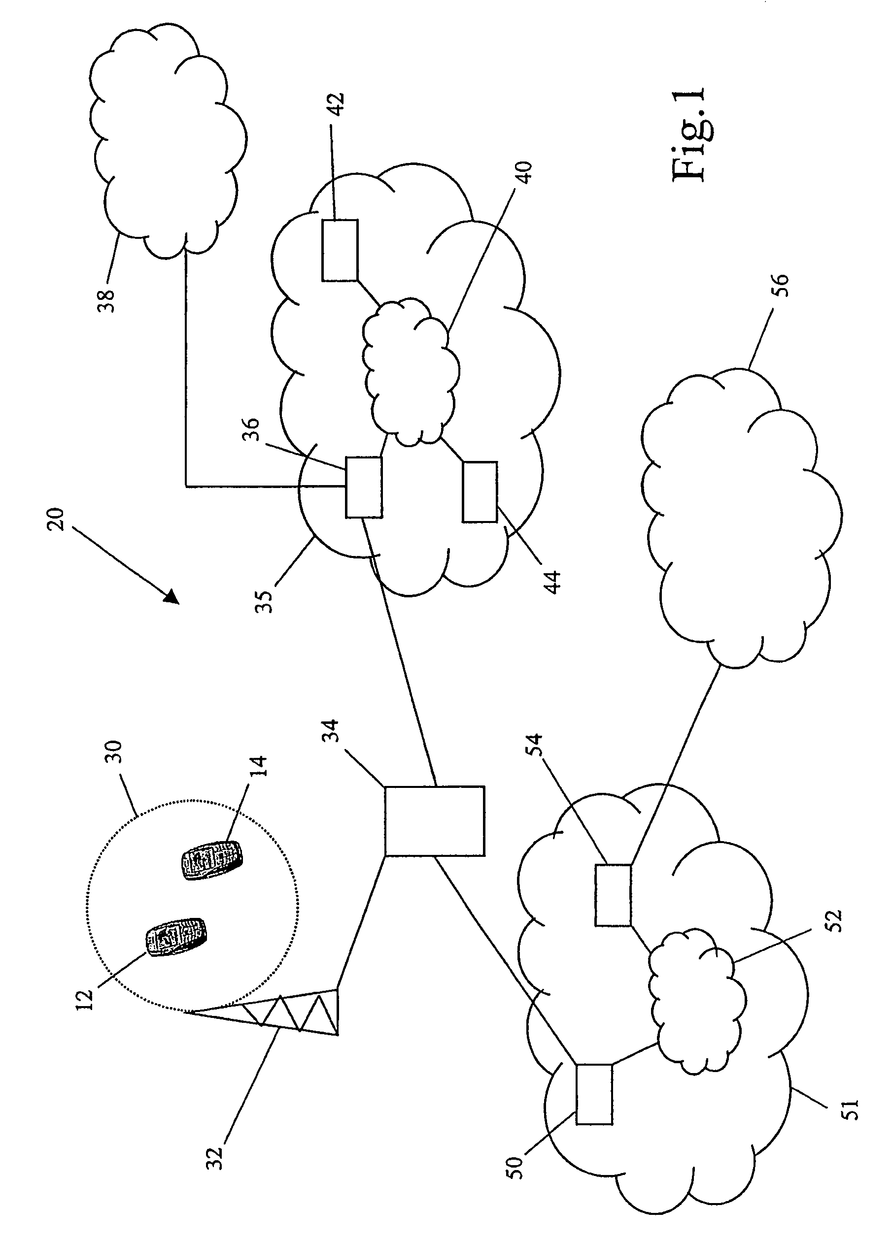 Enabling combinational services in a communications network