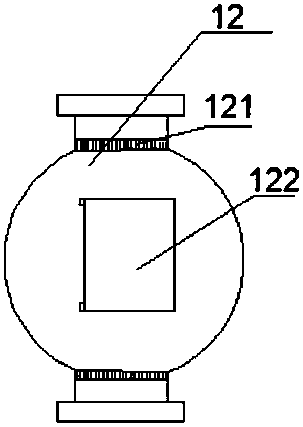 Central air conditioning unit having air purifying function