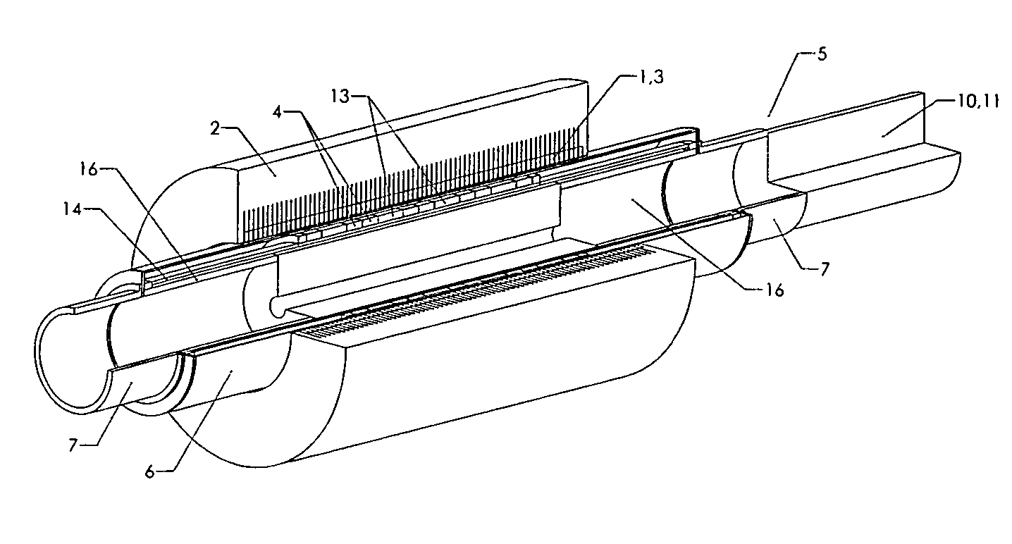 Tubular electrical machines