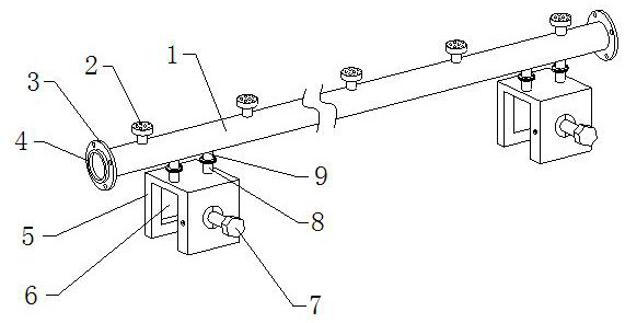 Energy-saving dust removal device and dust removal method for constructional engineering