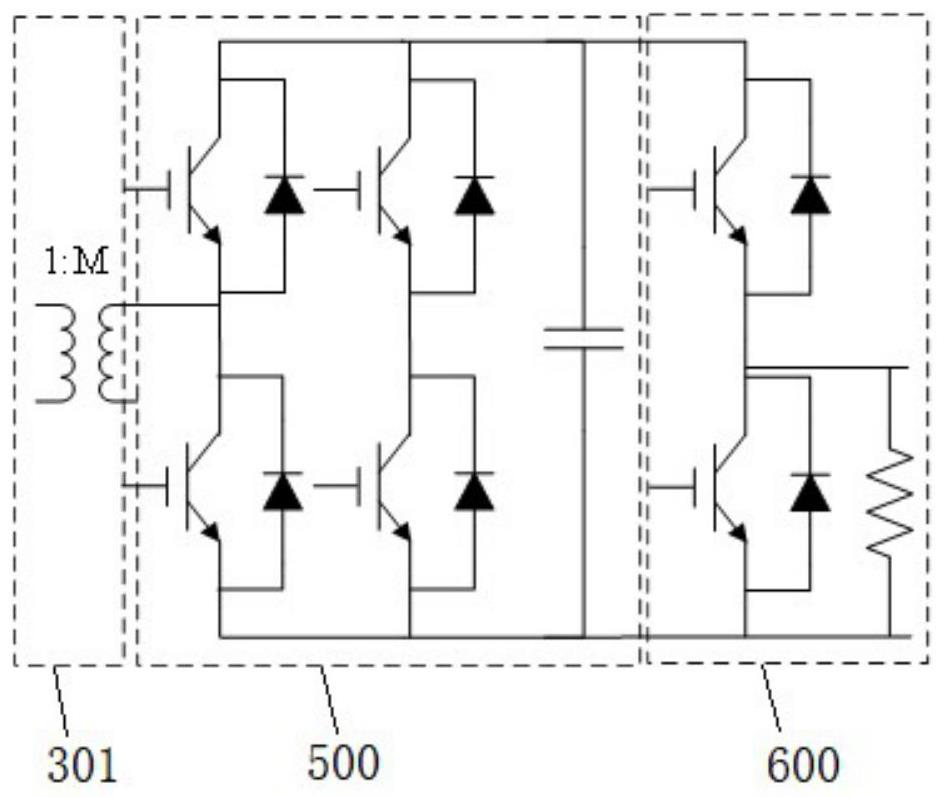 Three-port electric energy router device