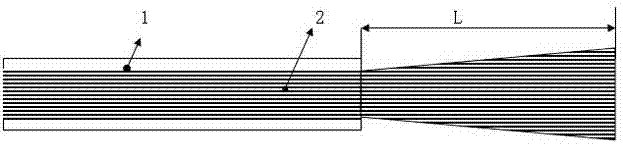 Cable-end sealing method for suspension cable of suspension bridge