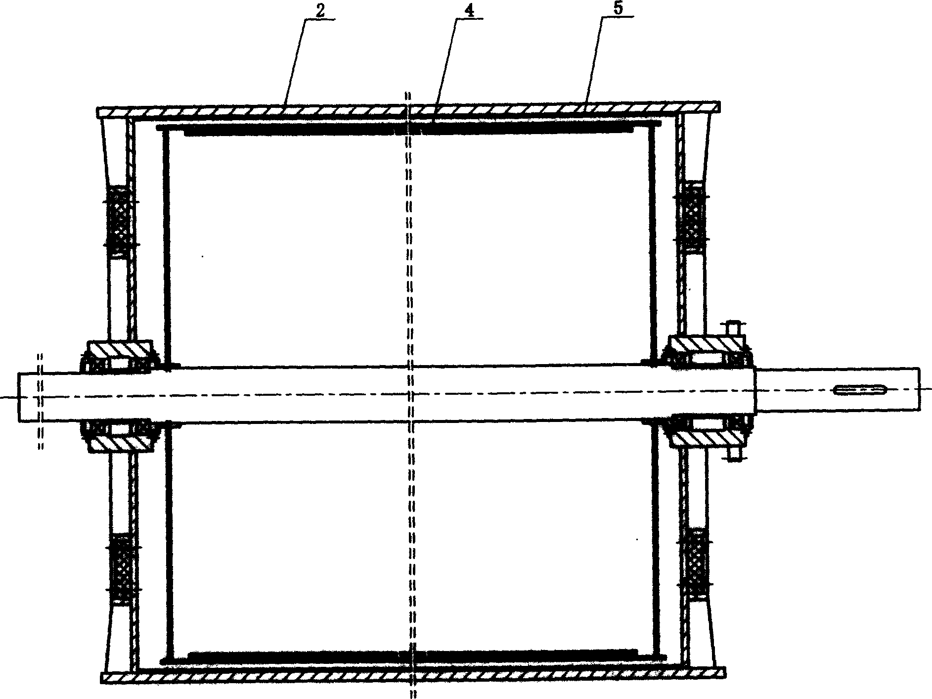 Electromagnetic induction dryer