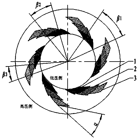 An upstream pumping mechanical seal ring with multi-stage helical grooves