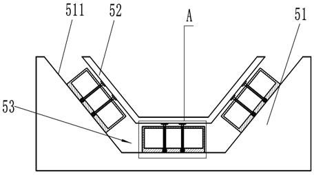 A surface polishing device for stainless steel pipe processing