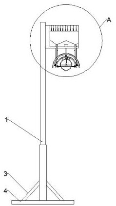 Monitoring device with protection mechanism