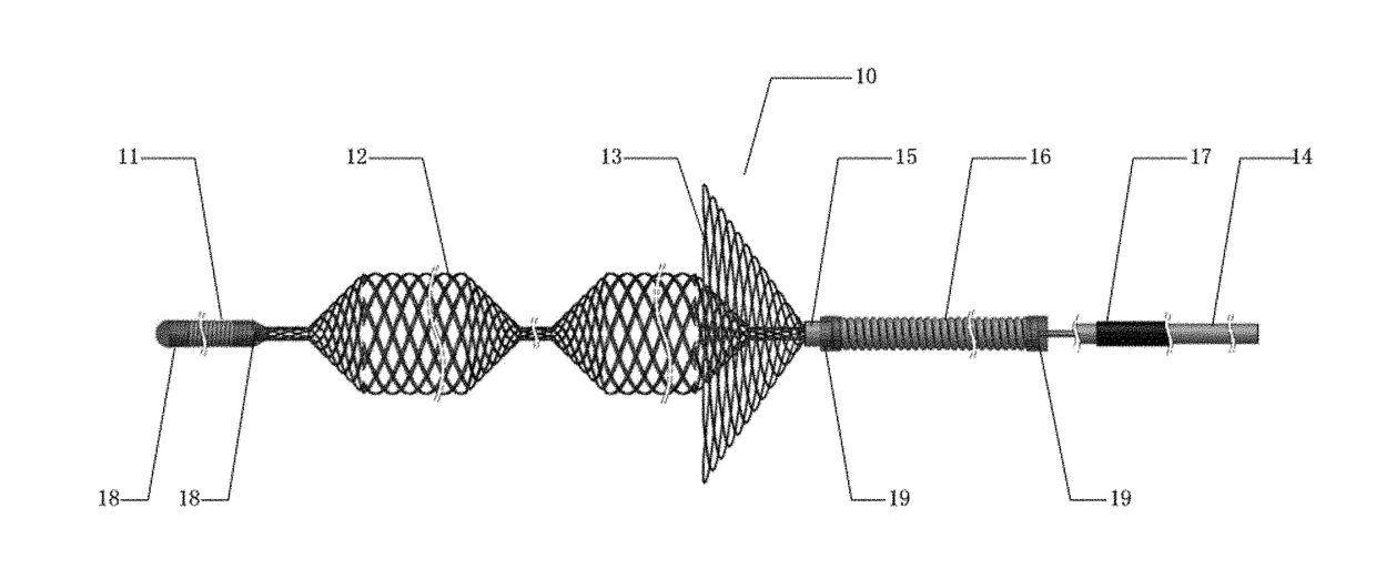 Stent delivery system, corresponding flow diversion device, and assembly method of flow diversion device