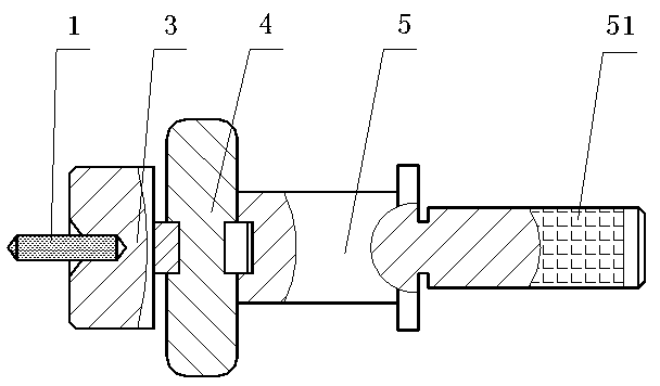 Drilling component used for drilling technique of hard alloy materials