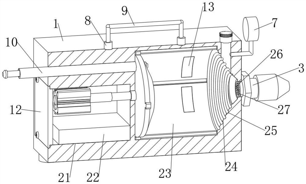 Salty aerosol generator for testing filtering efficiency of filter material