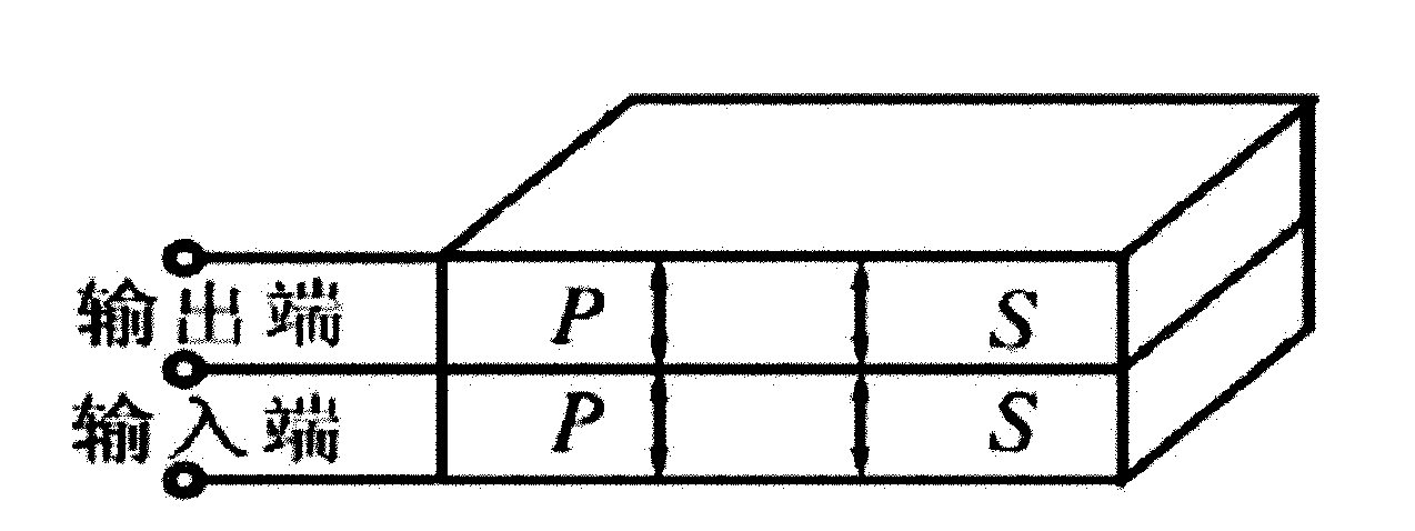 Piezoelectric ceramic wafer type isolating signal transformer and manufacturing method thereof