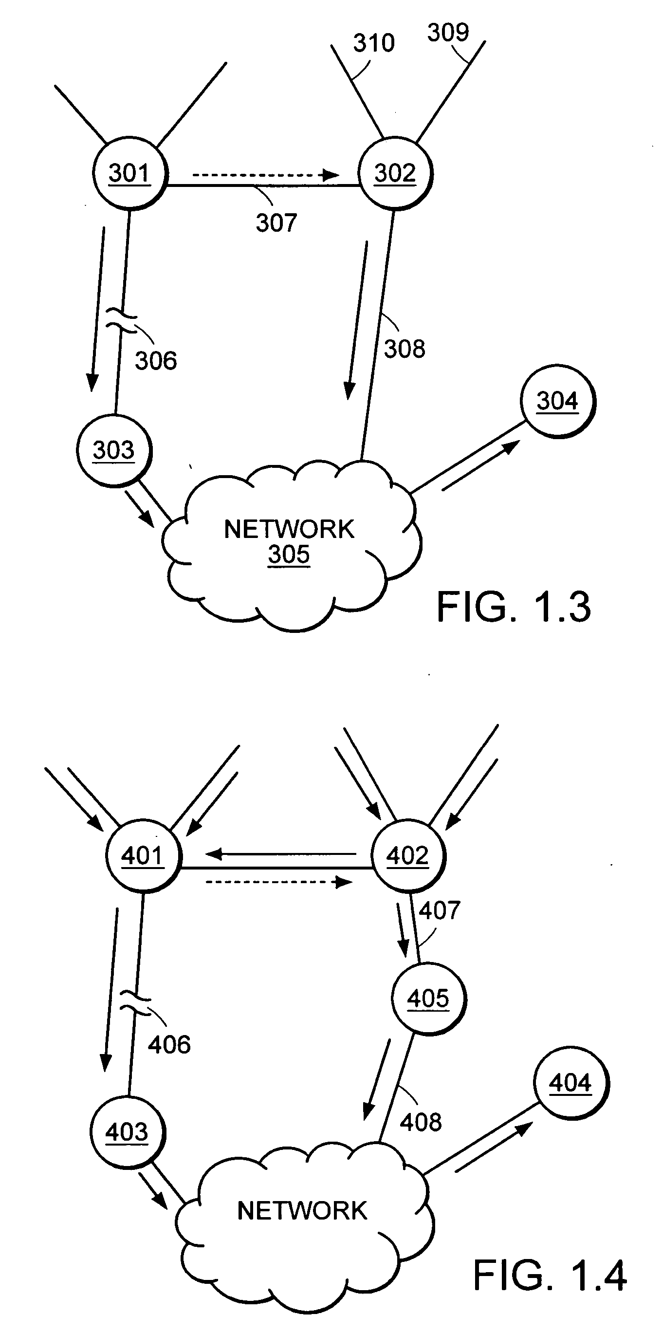 Selecting alternate paths for network destinations