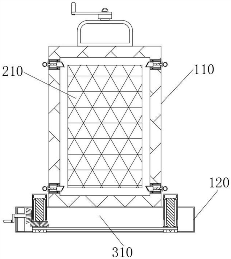 Smoke exhaust type fireproof valve with filtering mechanism