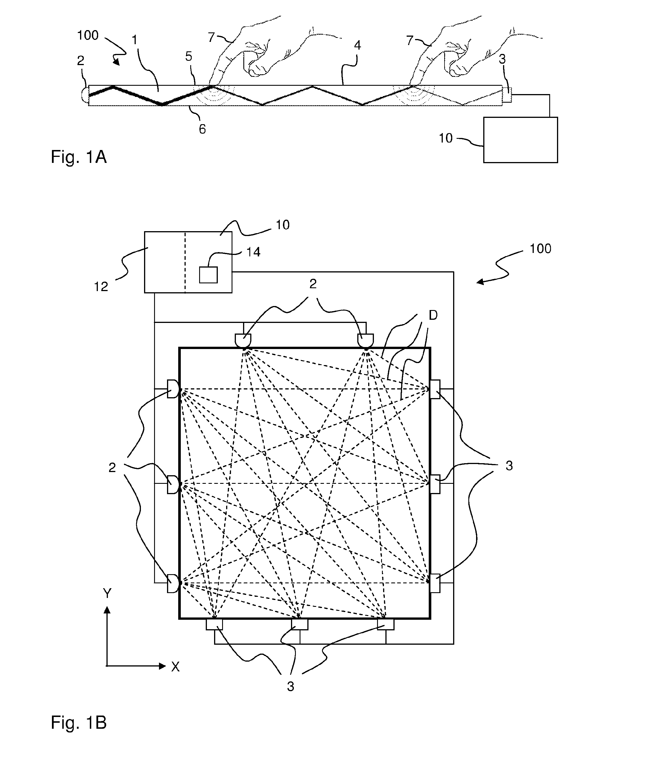 Tracking objects on a touch surface