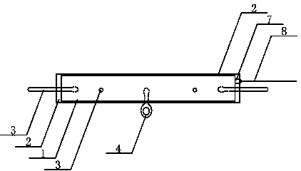 Solar cell assembly used for floating on water surface