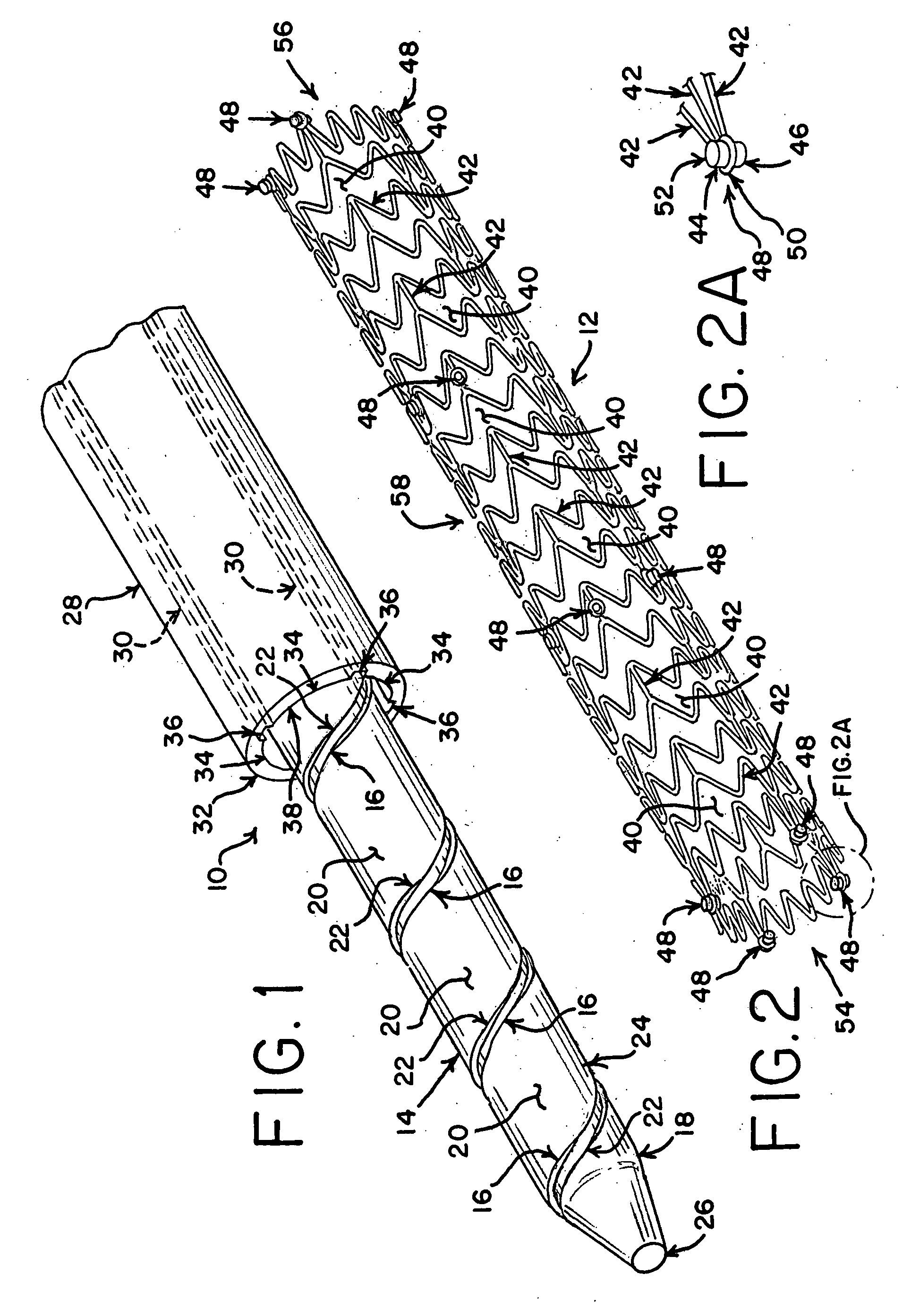 Delivery system with helical shaft