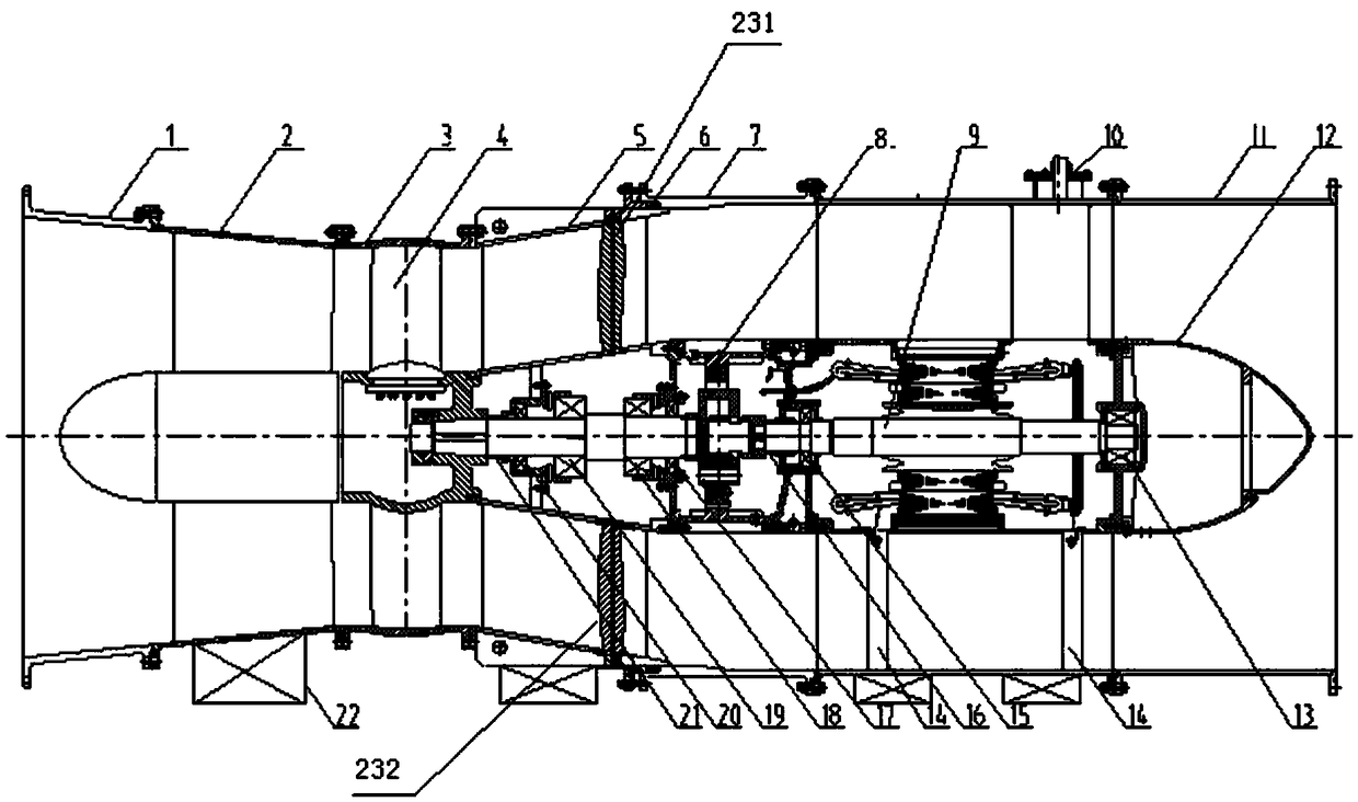 Motor front-mounted type submersible tubular pump