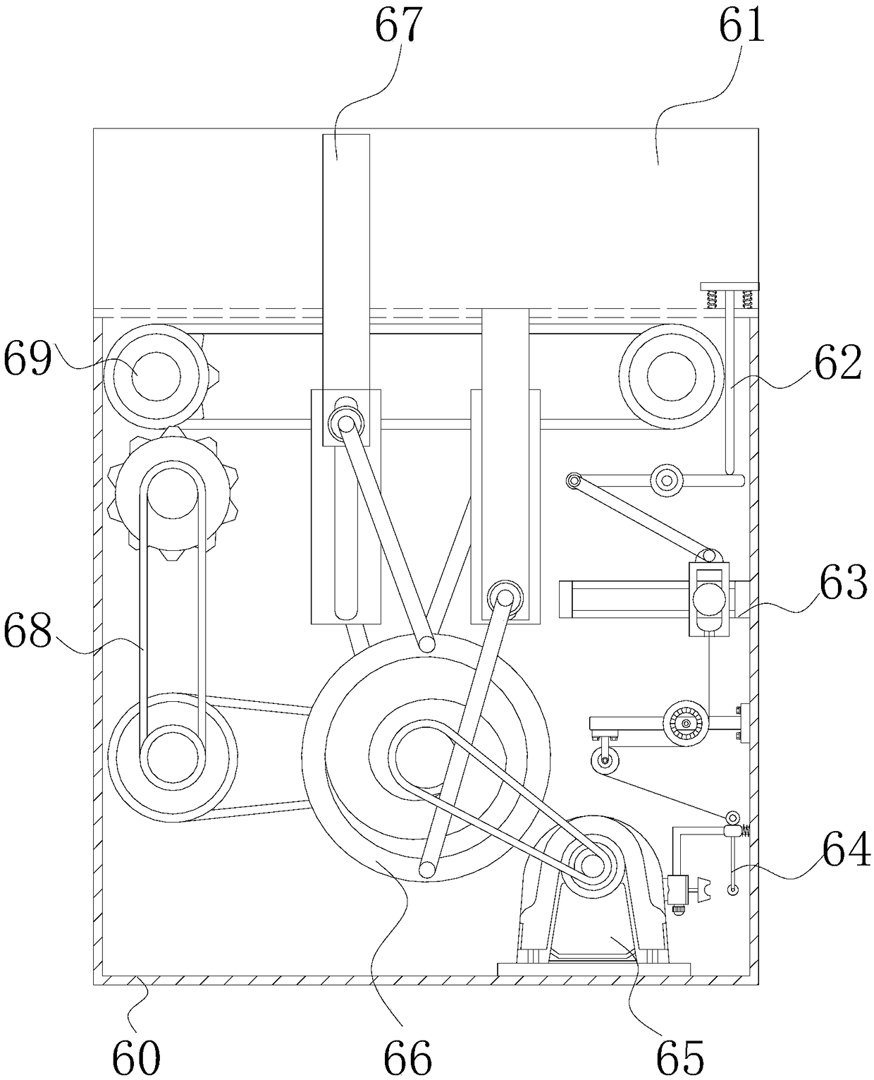 Appearance paint spraying equipment for laying of petroleum pipeline