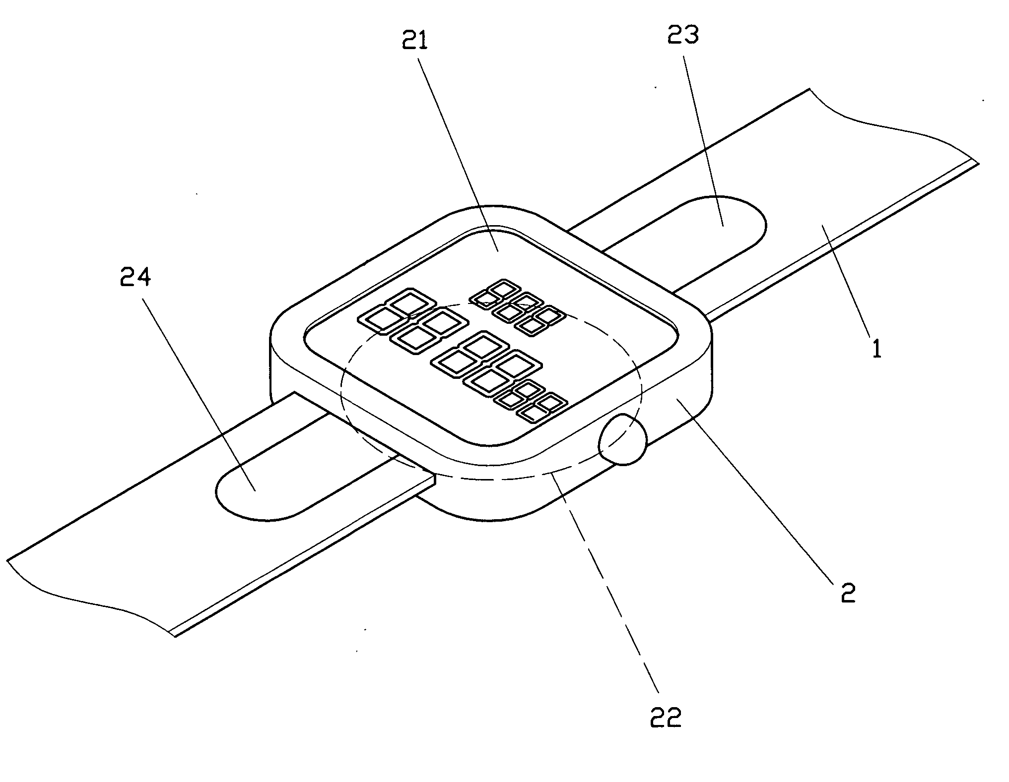 Wrist-worn monitor for heartbeat detection