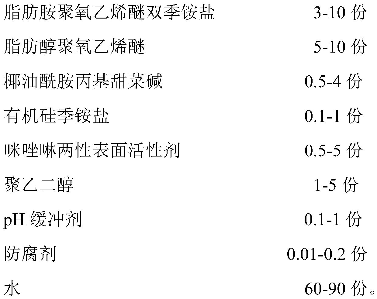 Anti-staining silk and wool washing liquid detergent and preparation method thereof