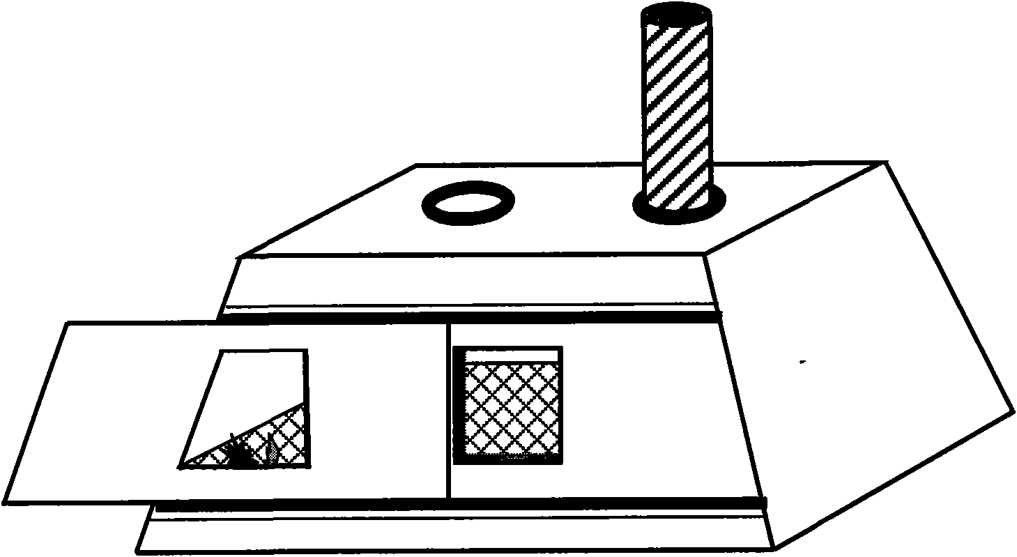 Improved ash-pouring mechanism of moxibustion box