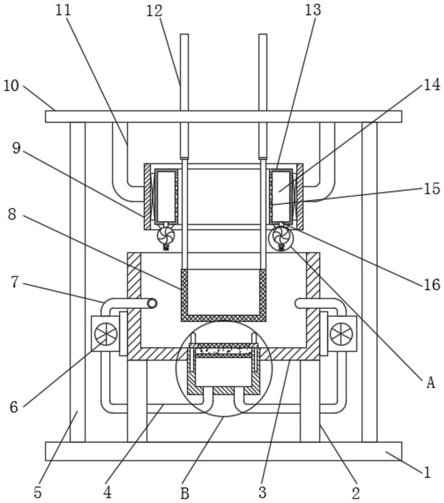 Disinfection device for medical instrument