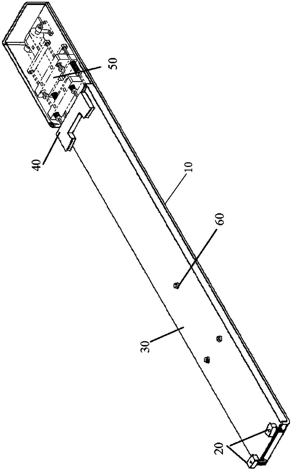 Wafer clamping device utilizing spring tensioning force feedback and motor driving force feedback