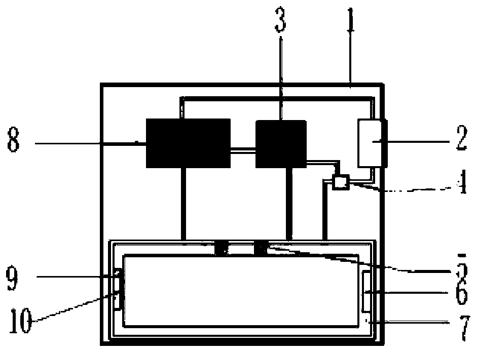 Fault monitoring system for mine shaft and method