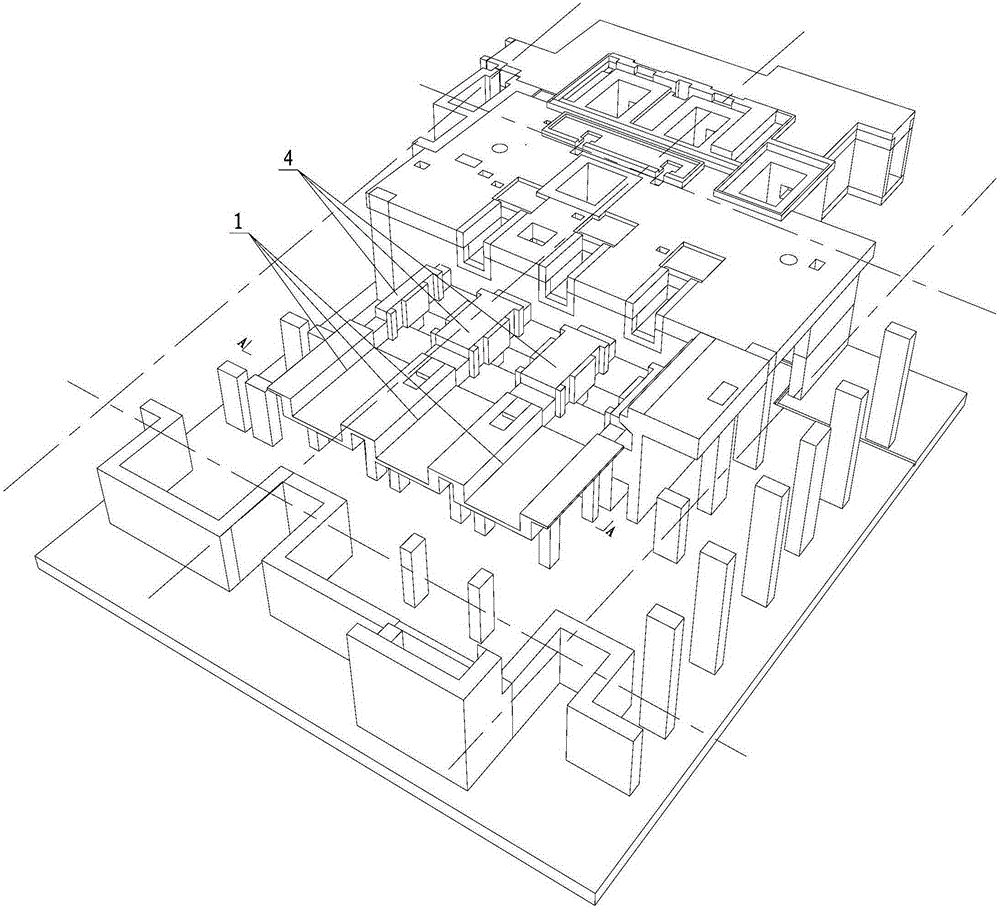 An online installation method of rolling mill in existing rolling line