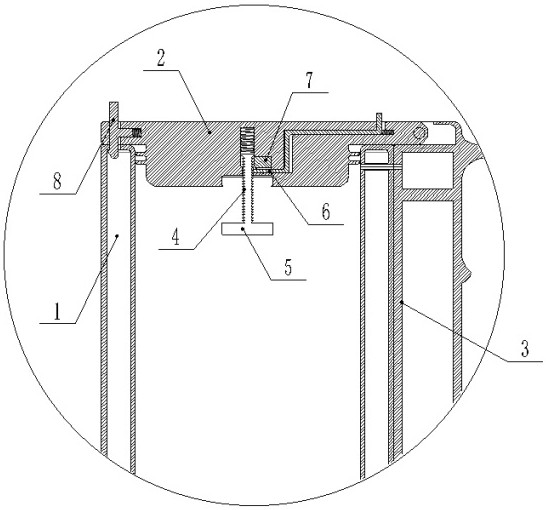 Novel anti-bumping overflow hot water kettle