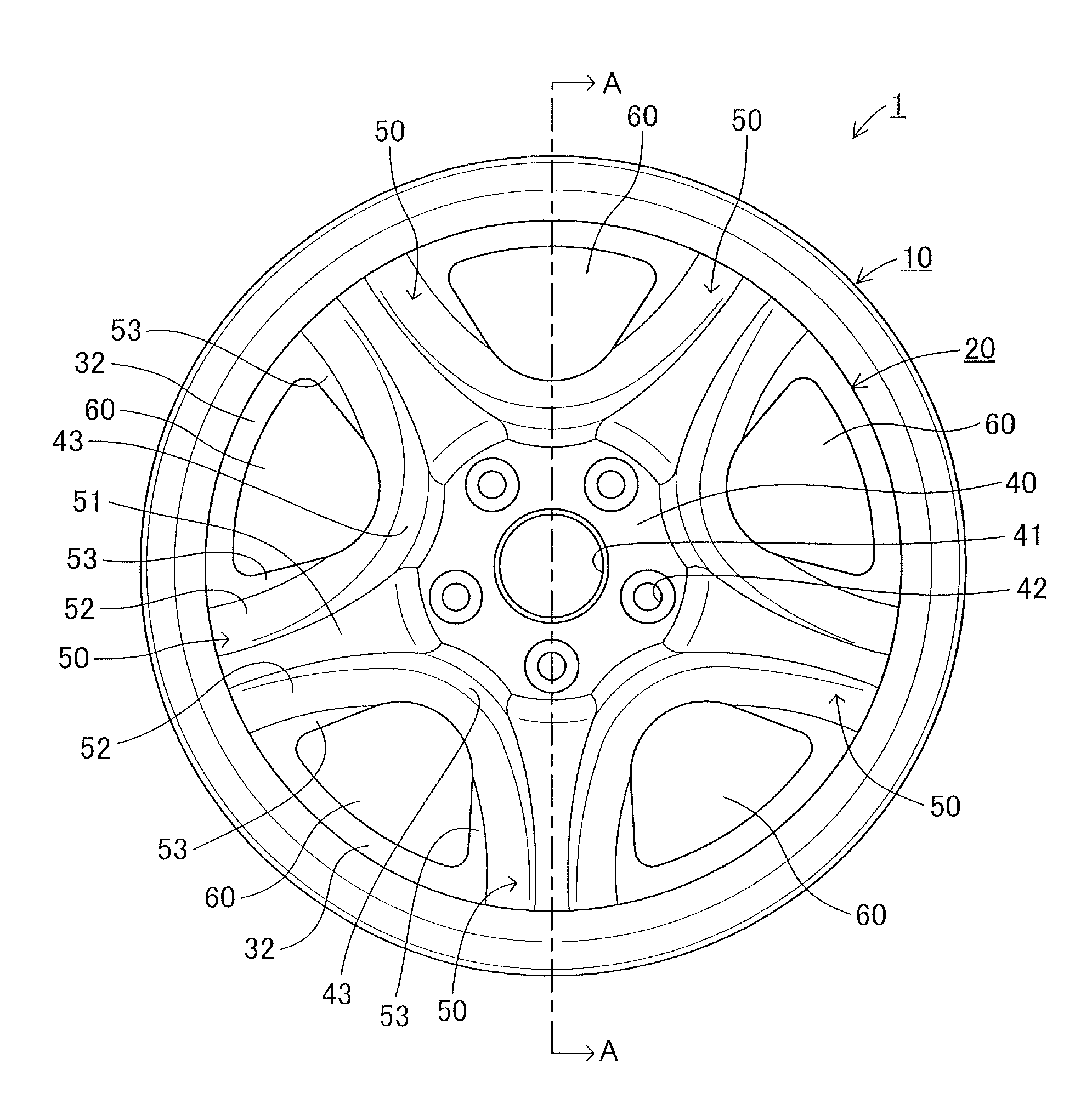 Automobile wheel