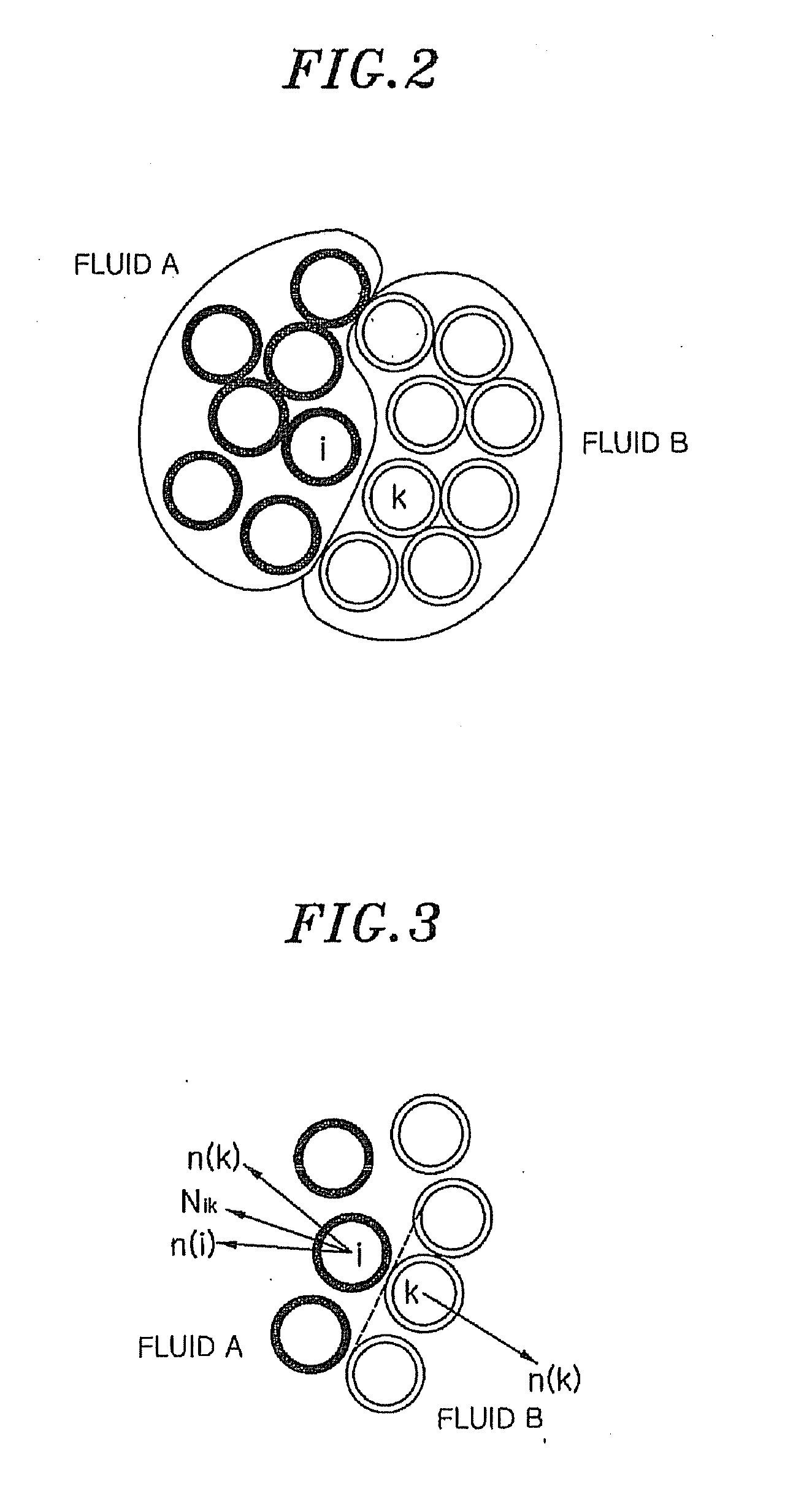 Method for calculating force acting on interface between immiscible fluids in fluid simulation